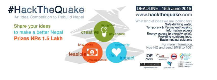 Hack The Quake, official poster